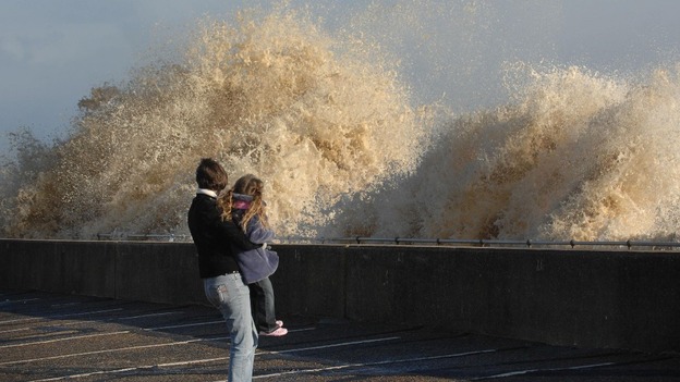 Waves in Southwold, Suffolk in 2007