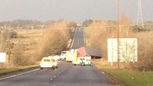 Lorry driver dies as strong winds hit UK: Latest updates