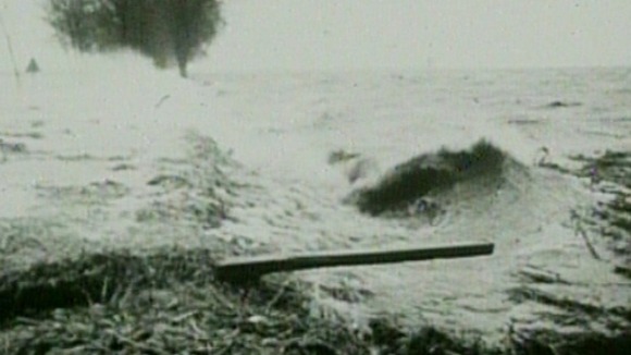 High tides hit the coast.