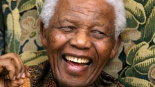 People across the region pay tribute to Nelson Mandela