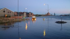 The aftermath of the storms