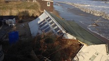 Aftermath of the storm: homes destroyed