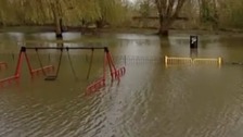 Swamped by tidal surge