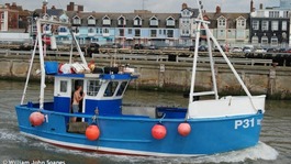 Southern Star leaving Lowestoft