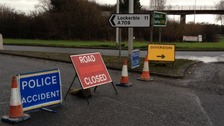 Fatal crash near Dumfries