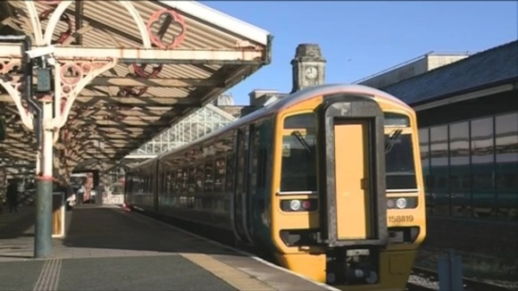 train at station