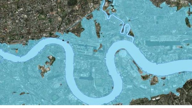 Flooded London