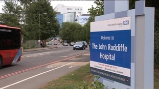 John Radcliffe Hospital sign