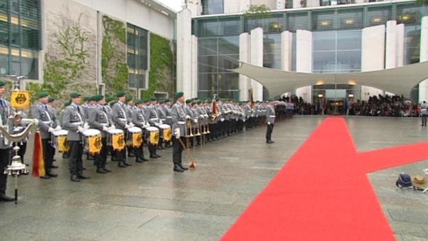 President Hollande is due in Berlin