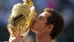 Andy Murray winning Wimbledon was the most talked about this on Facebook this year.