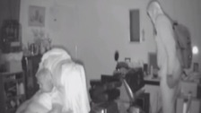 Video: Burglar raids pensioner's home as she sleeps