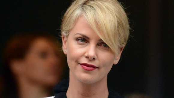 Charlize Theron during Nelson Mandela National Memorial Service.