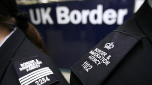 Border control affected by the wind