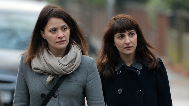 Sisters Elisabetta (left) and Francesca Grillo.