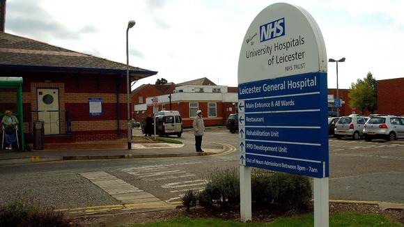 General view of the Leicester General Hospital.