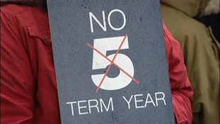 Teachers contest five term year