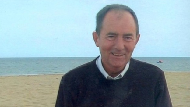 Brian Holmes died from a head injury.
