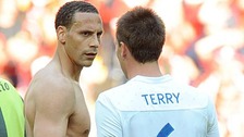 Rio Ferdinand and John Terry