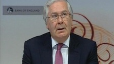 Bank of England governor Sir Mervyn King 