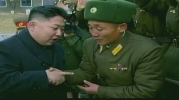 In the version that aired on Saturday, Jang Song-thaek can not be seen.