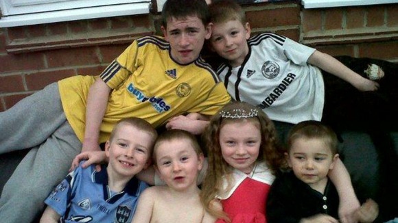 The six young Philpott children who were killed in an arson attack.