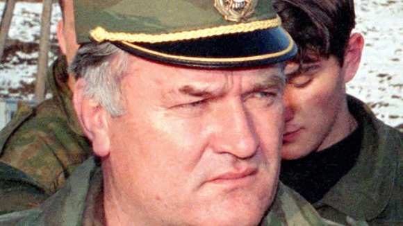 Ratko Mladic appears in court at the Hague in June 2011