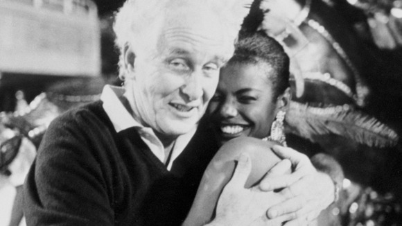 Ronnie Biggs seen in September 1988 during the filming of The Prisoner of Rio.