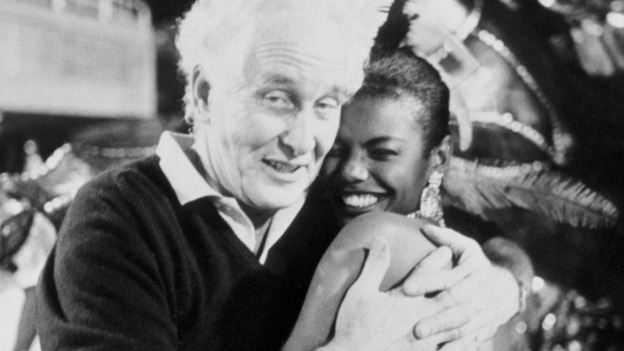 Ronnie Biggs seen in September 1988 during the filming of The Prisoner of Rio.
