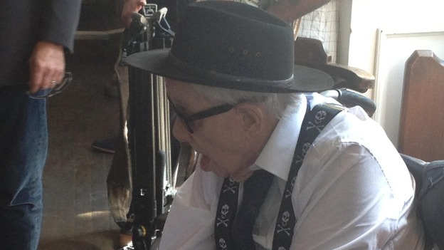 Ronnie Biggs pictured in March.