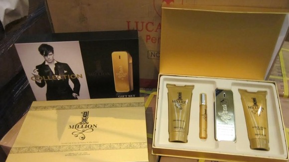 Some of the counterfeit goods.