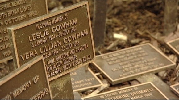 Stolen memorial plaques