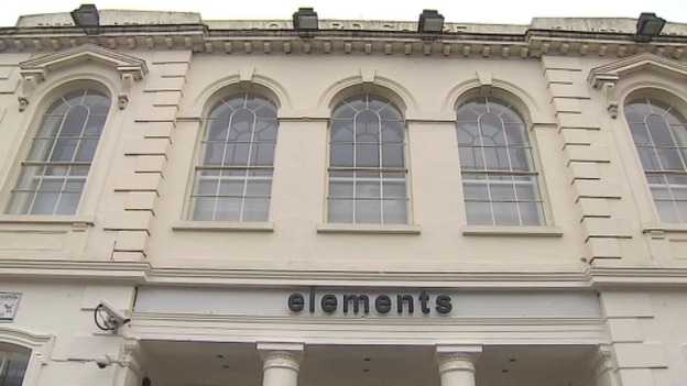 The Elements nightclub in Bedford.