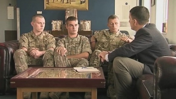 Some of Lee Rigby's friends in the Fusiliers remember their comrade