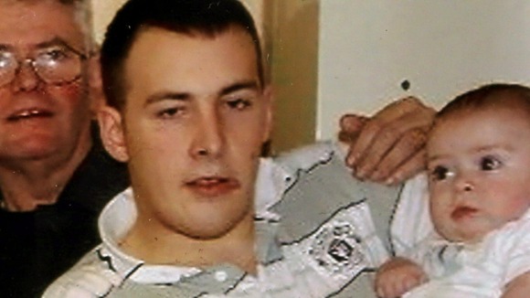 Lee Rigby in a family photo