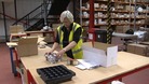 Worker in factory