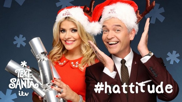 Holly Willoughby and Phillip Schofield for Text Santa.