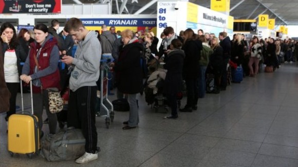 Thousands of passengers will head out of Stansted today.