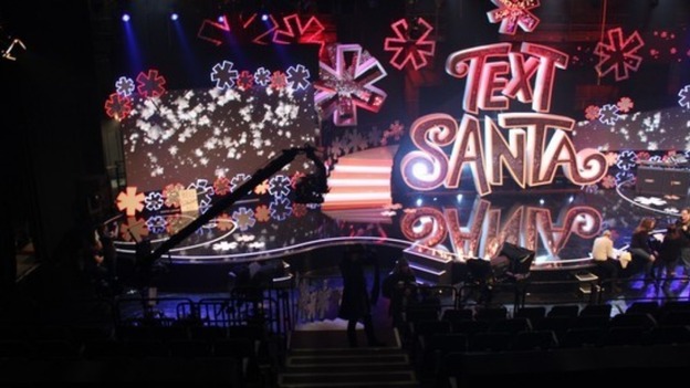 A look behind the scenes at the Text Santa studio.