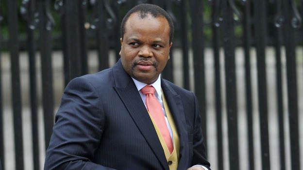 King of Swaziland King Mswati III's invitation to Jubilee sparks protests