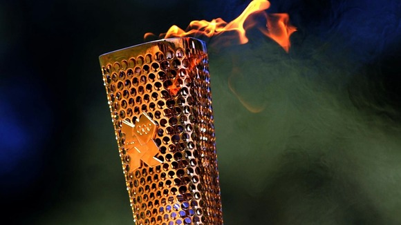 The London 2012 Olympic Torch