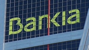 Bankia's headquarters building in Madrid