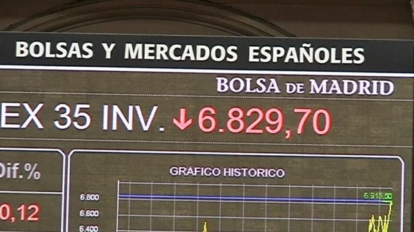 The bank's share price has also dipped, reflected euro-zone panic