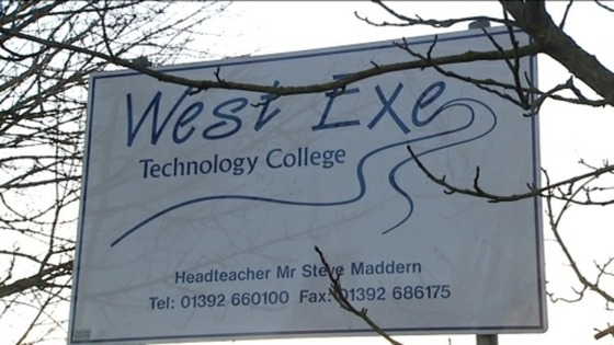 West Exe Technolody College sign