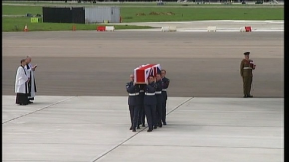 Repatriation of Corporal Brent John McCarthy