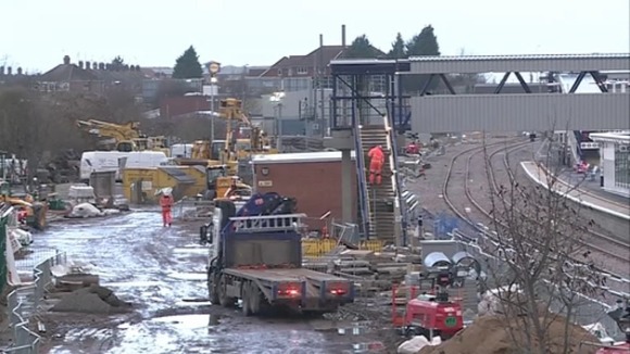 A new signalling system is being installed.