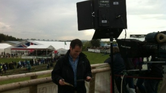 ian axton at devon county show