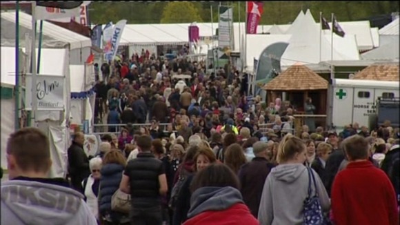 crowds at Devon County Show