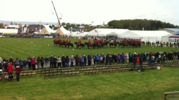 Mounties at Devon County Show