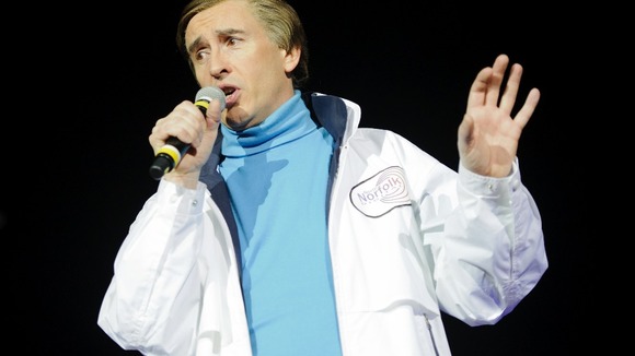 Steve Coogan in character as Alan Partridge