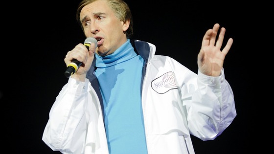 Steve Coogan in character as Alan Partridge
